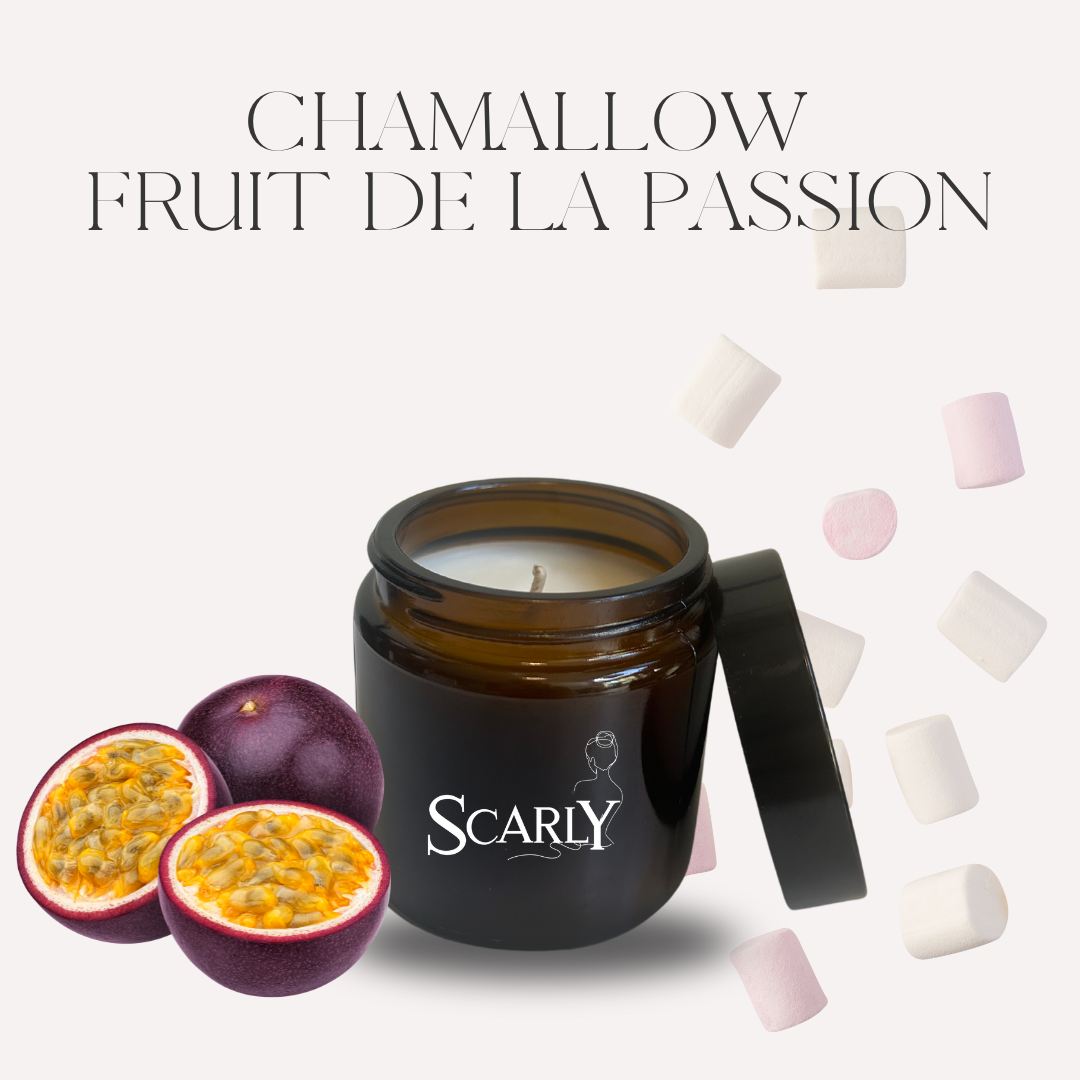 Bougie Chamallow Fruit de la passion - Edition limitée - Scarly Shop