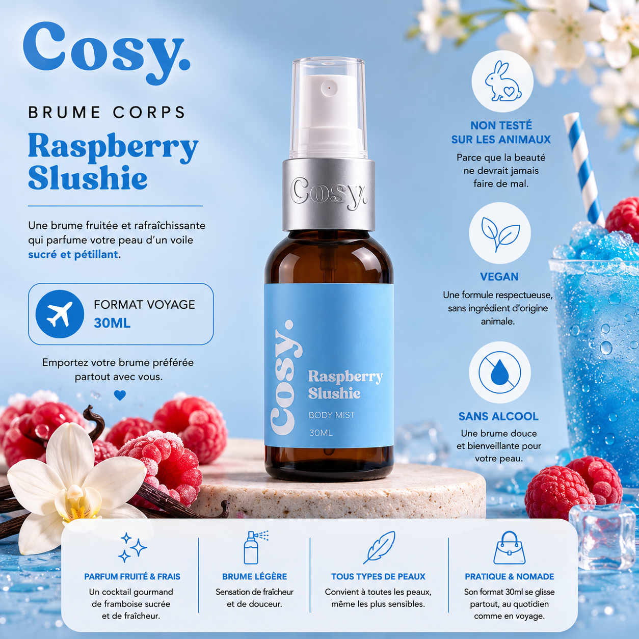 Brume Voyage - Raspsberry slushie