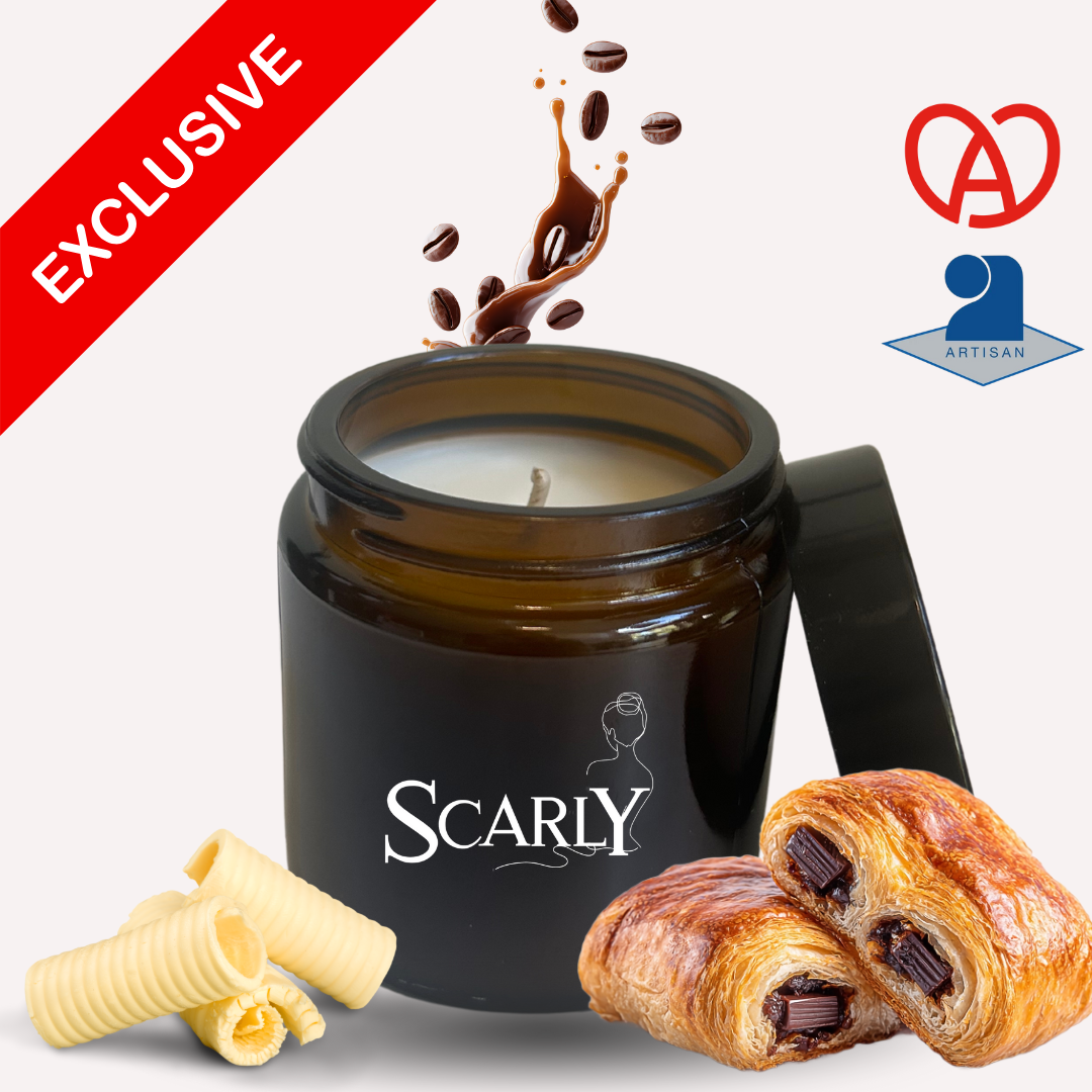 Bougie édition limitée Noel - Pain au chocolat