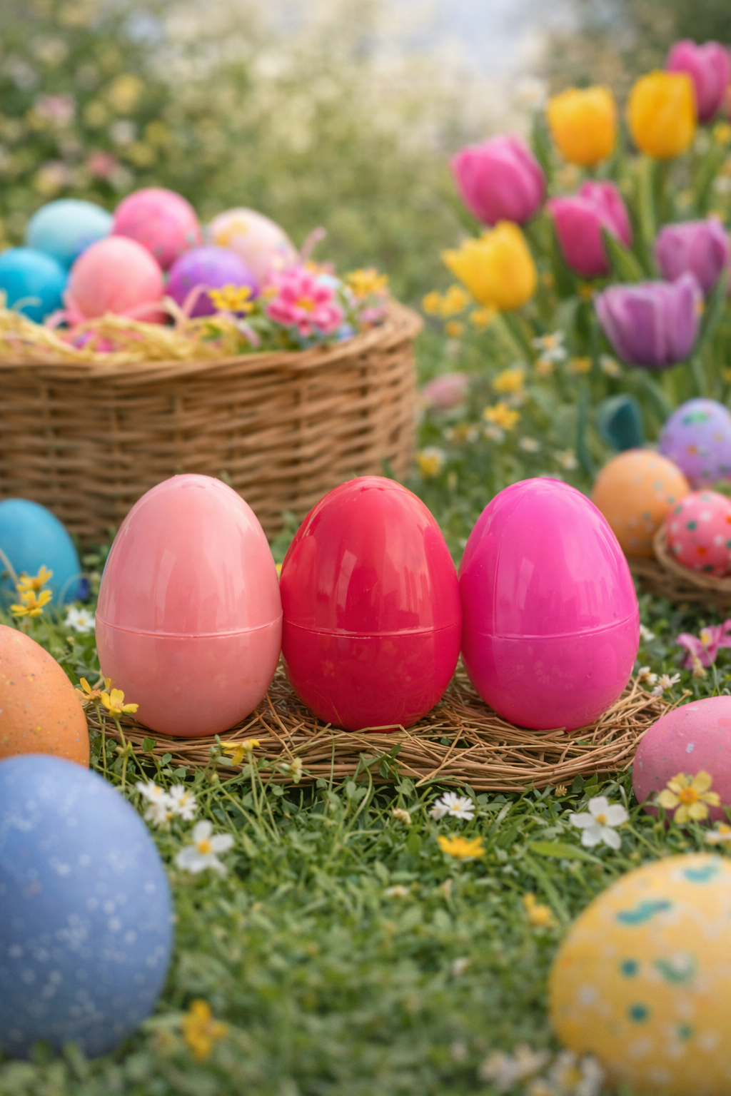 Oeuf surprise rose + ticket d’or - 1 fondants