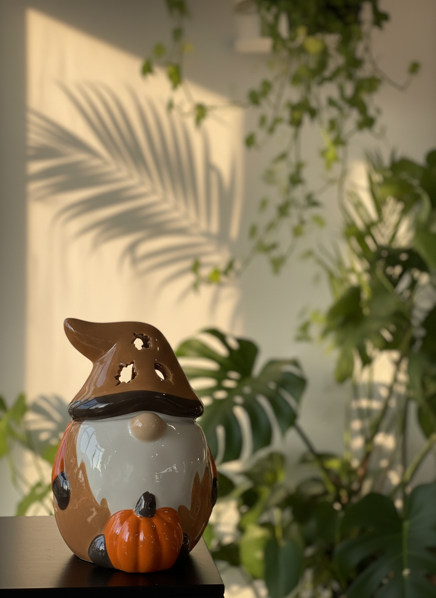 Brûleur gnome automne