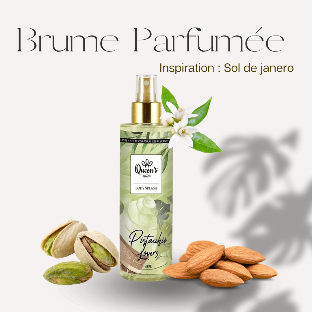 Brume Prady body splash corps et cheveux Pistachio Lovers 250ml - Scarly Shop