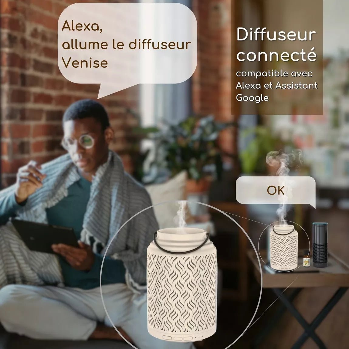 Diffuseur - Connecté Venise - Scarly Shop