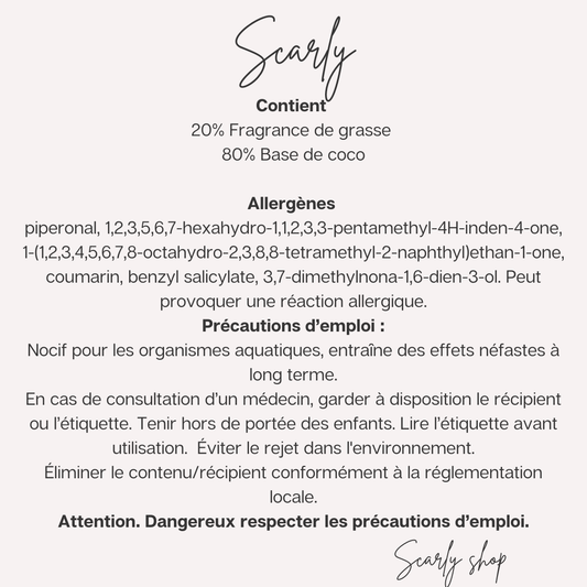 Fiole de diffusion - Scarly - Scarly Shop