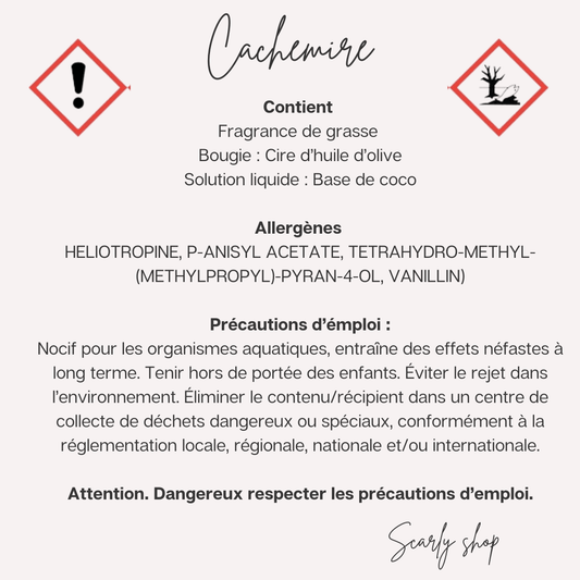 Lessive Cachemire - Scarly Shop