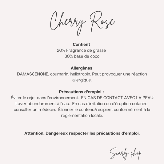 Spray d'ambiance 200ml - Cherry rose - Scarly Shop