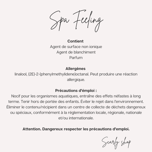 Spray multi usage - Spa feeling - Scarly Shop