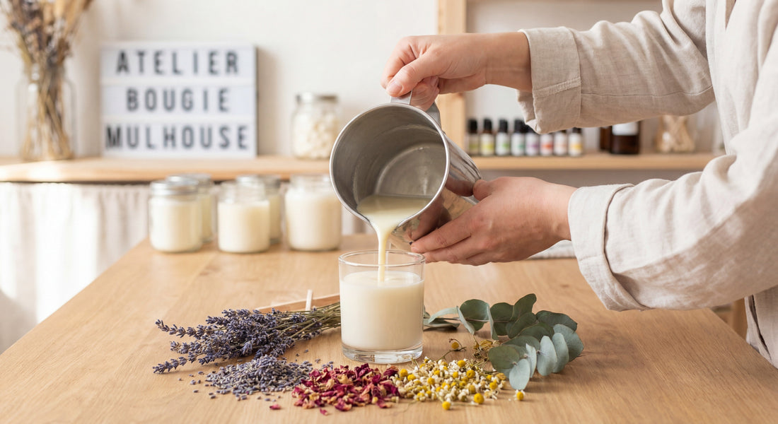 🕯️ Atelier Bougie Créative à Mulhouse : Créez Votre Bougie en Cire de Soja pour la Fête des Mères -  Scarly Shop