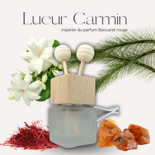 Diffuseur voiture - Lueur Carmin