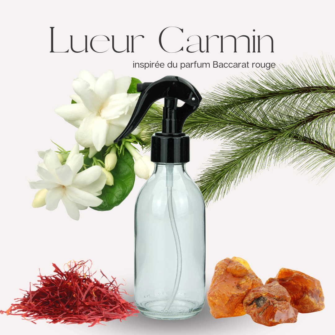 Spray d'ambiance 200ml - Lueur Carmin -  Scarly Shop