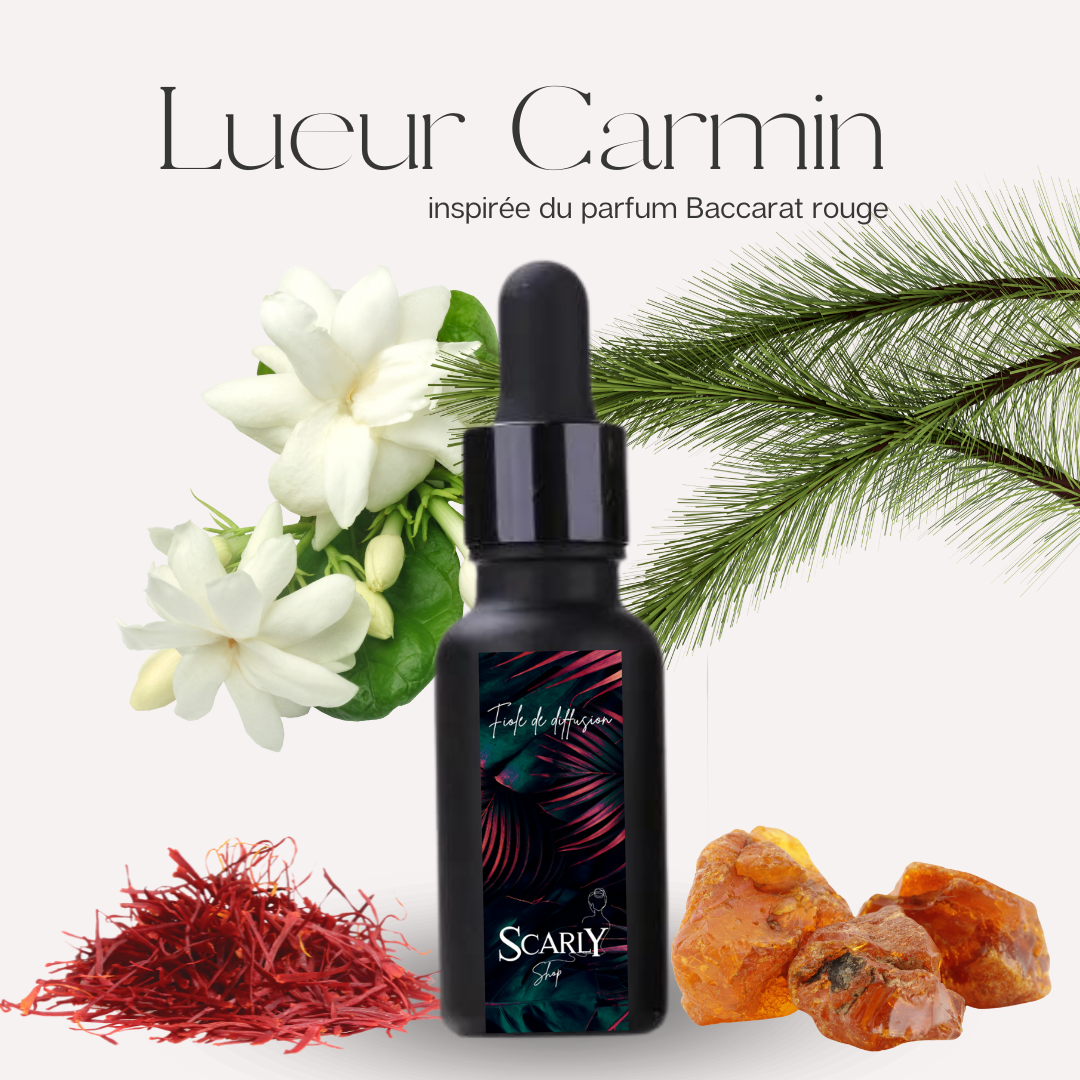 Fiole de diffusion - Lueur Carmin -  Scarly Shop