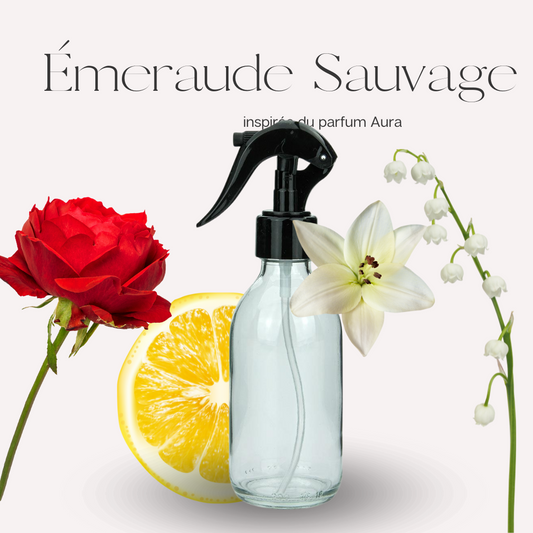 Spray d'ambiance 200ml - Emeraude Sauvage -  Scarly Shop