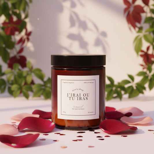 Pré commande - Bougie édition limitée Saint Valentin 35h - J'irai ou tu iras