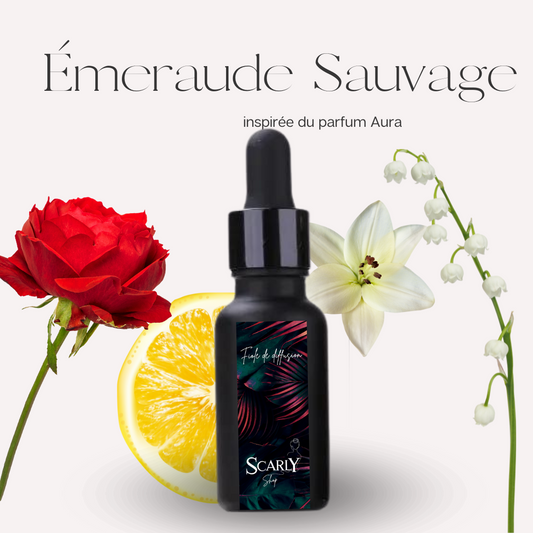 Fiole de diffusion - Emeraude sauvage -  Scarly Shop