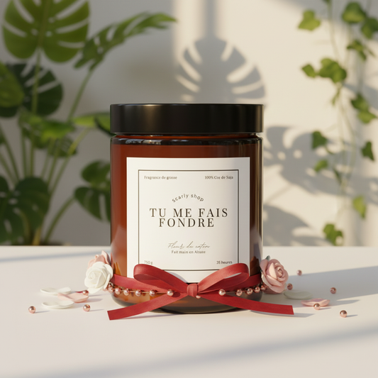 Pré commande - Bougie édition limitée Saint Valentin 35h - Tu me fait fondre