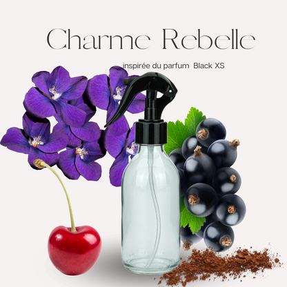 Spray d'ambiance 200ml - Charme Rebelle -  Scarly Shop