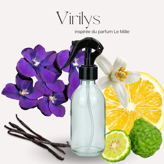 Spray d'ambiance 200ml - Virilys -  Scarly Shop