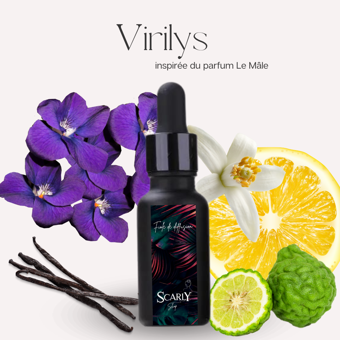 Fiole de diffusion - Virilys -  Scarly Shop