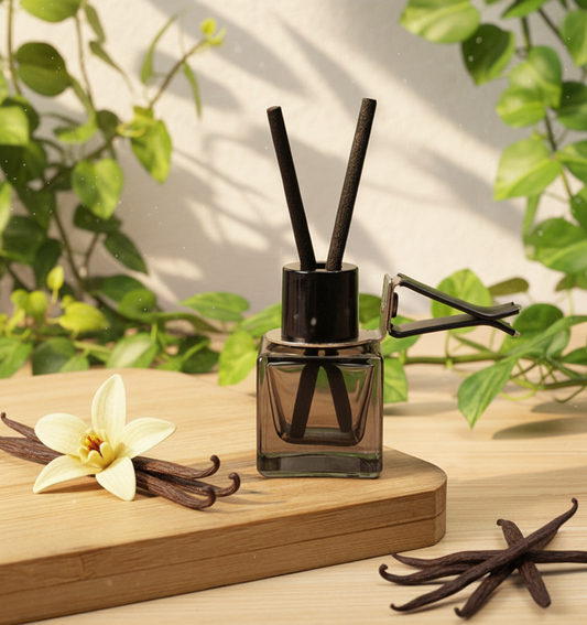 Diffuseur voiture - Vanille des iles - contenant noir exclu