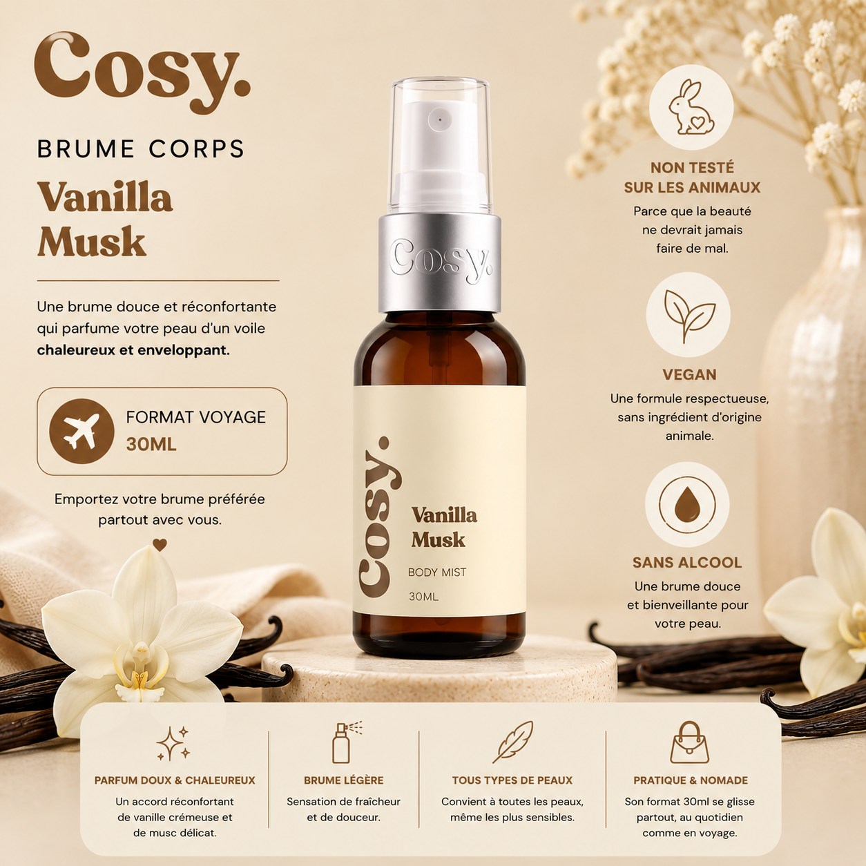 Brume Voyage - Vanille musk