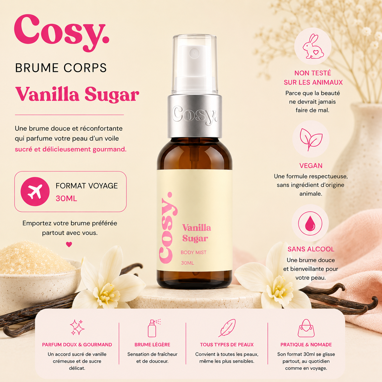Brume Voyage - Vanille Sugar
