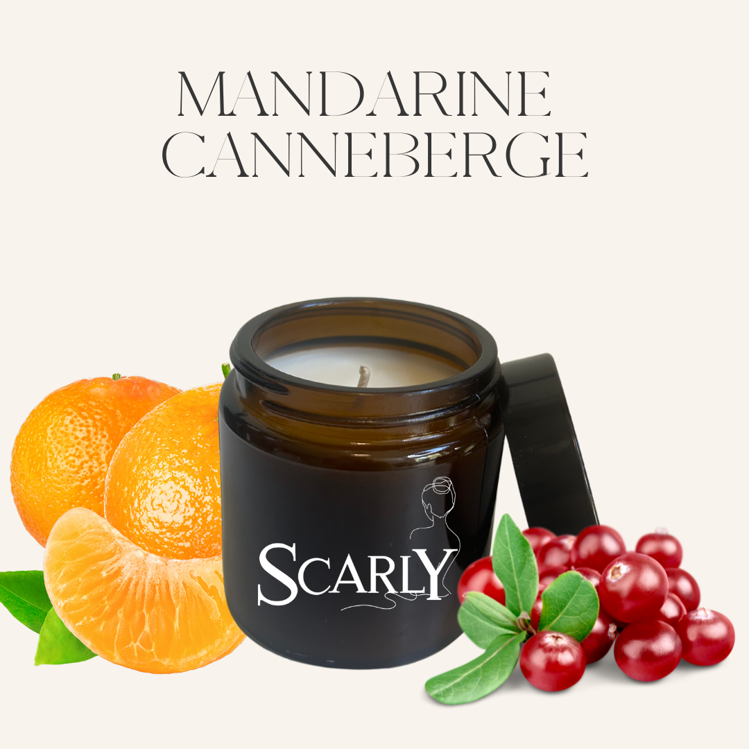 Bougie 20h - Mandarine canneberge