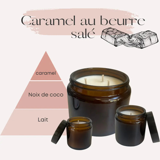 Bougie Caramel beurre salé Scarly Shop