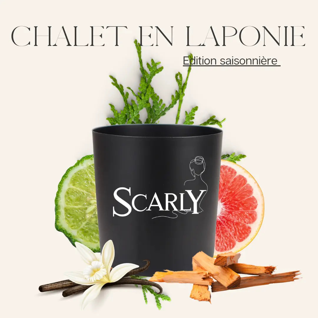 Bougie - Chalet en laponie Scarly Shop