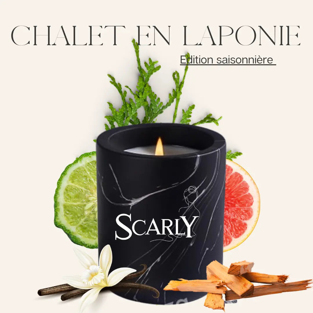 Bougie - Chalet en laponie Scarly Shop