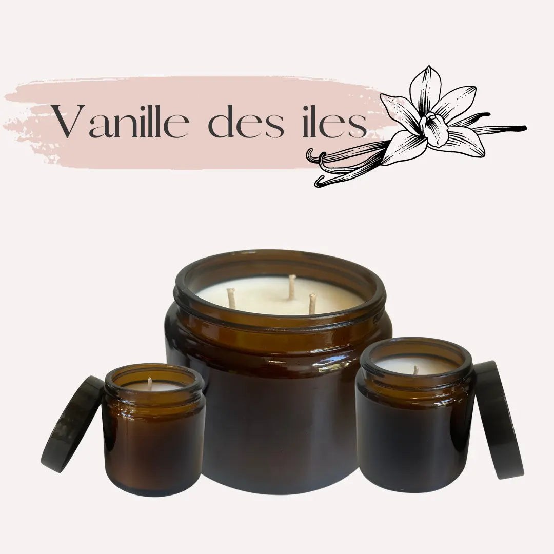 Bougie Vanille des iles Scarly Shop