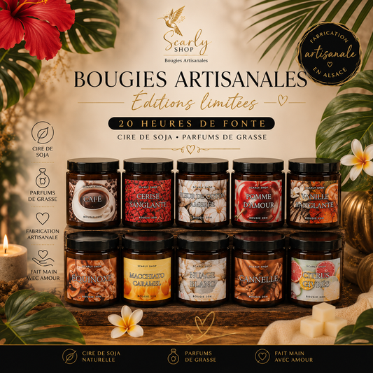 Bougie 20h edition limitée