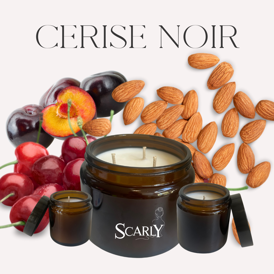 Bougie Cerise Noir -  Scarly Shop