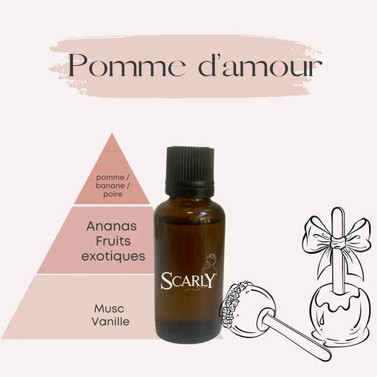 Fiole multi fonction - Pomme d'amour Scarly Shop