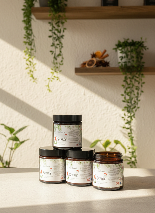 Bougie édition limitée Noel - Vin chaud