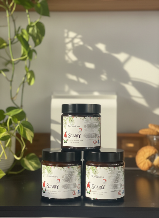 Bougie édition limitée Noel - Spéculos