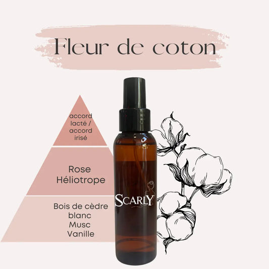 Spray 100ml Fleur de coton Scarly Shop