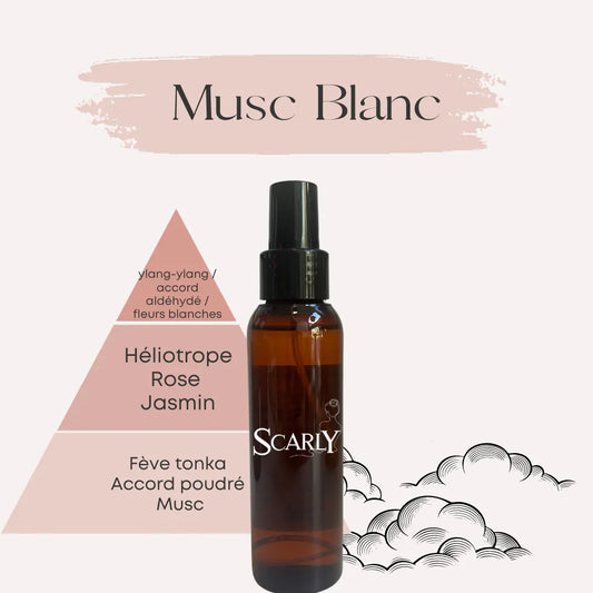 Spray 100ml Musc Blanc Scarly Shop