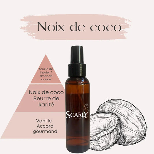 Spray 100ml Noix de coco Scarly Shop