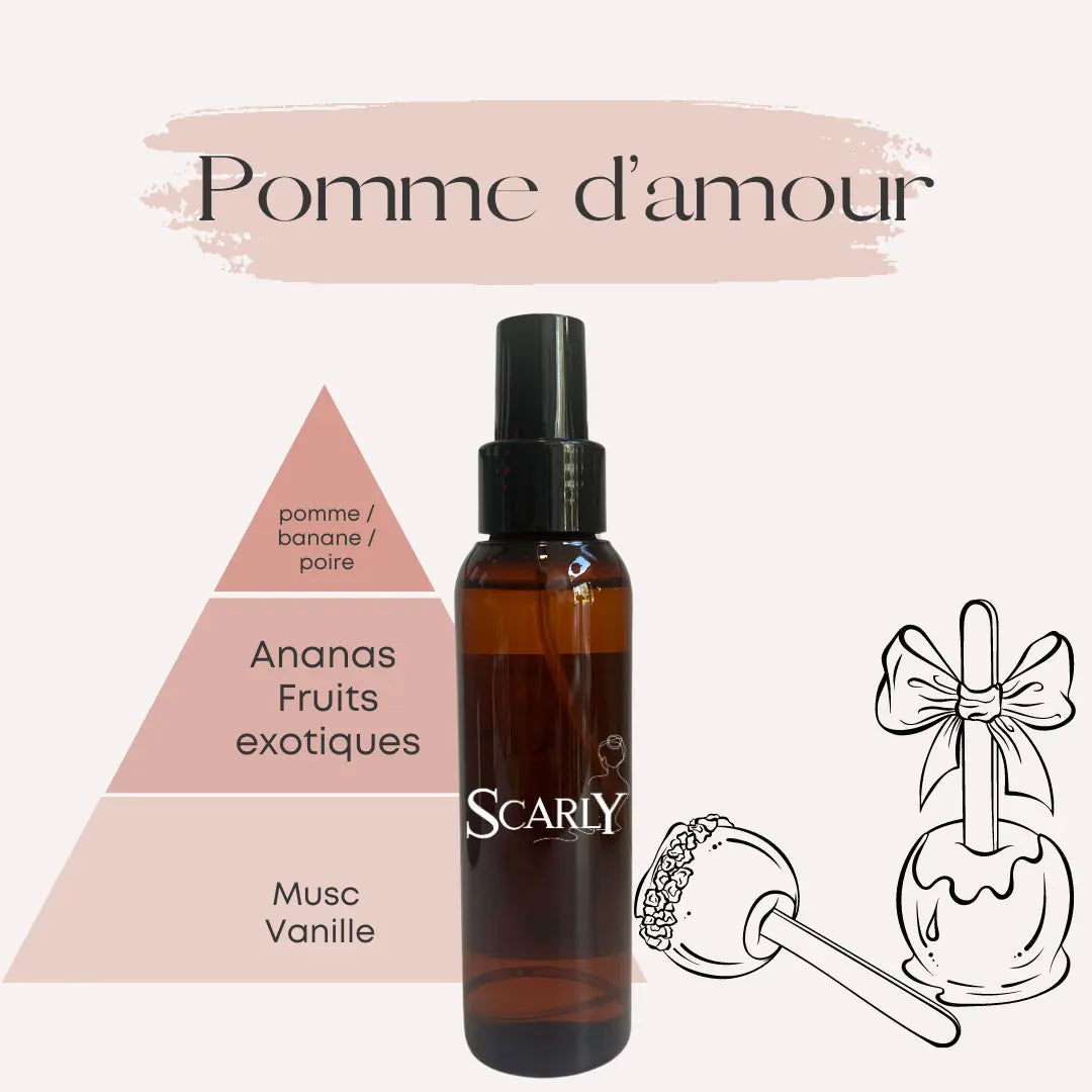 Spray 100ml Pomme d'amour Scarly Shop