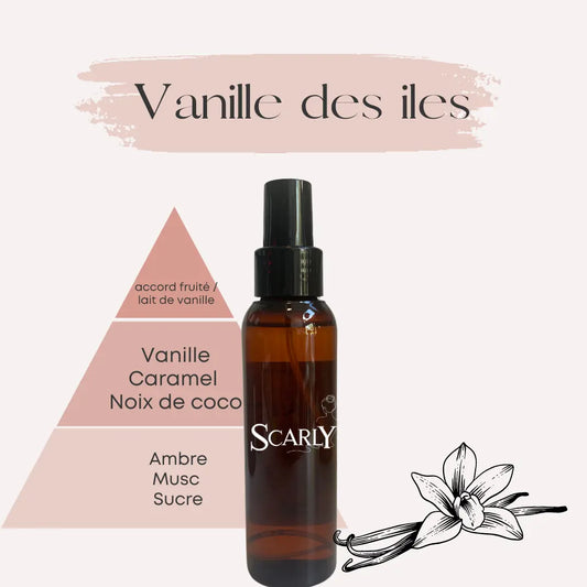 Spray 100ml Vanille des iles Scarly Shop