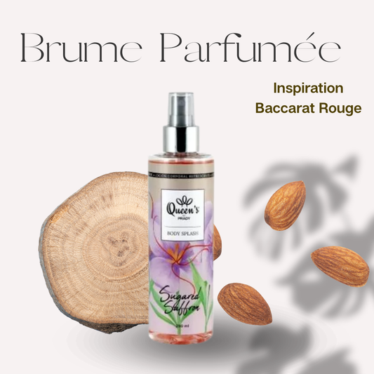 Brume parfumée  Prady sugarred - inspiration Baccarat Rouge -  Scarly Shop