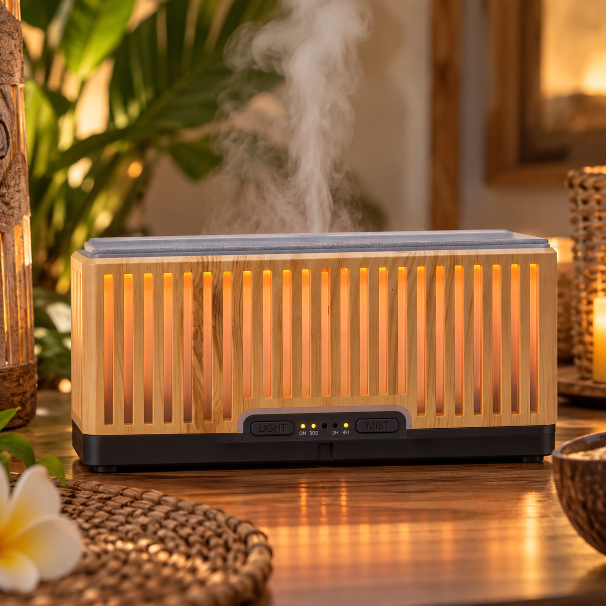 Pré commande diffuseur bois rectangle
