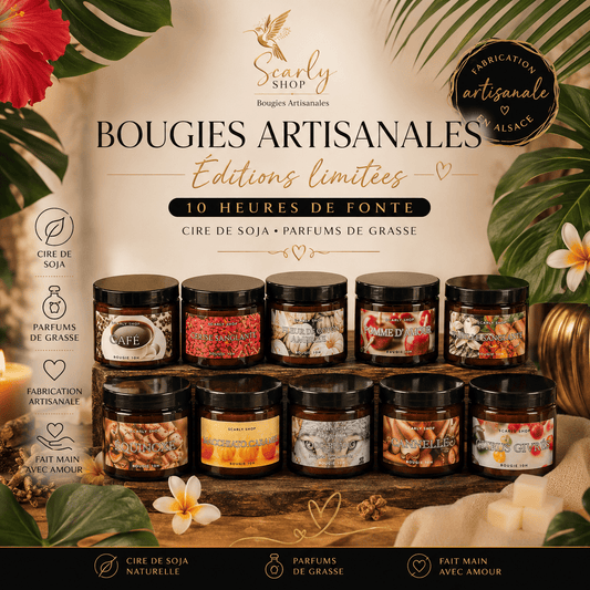 Bougie 10h edition limitée - Scarly Shop