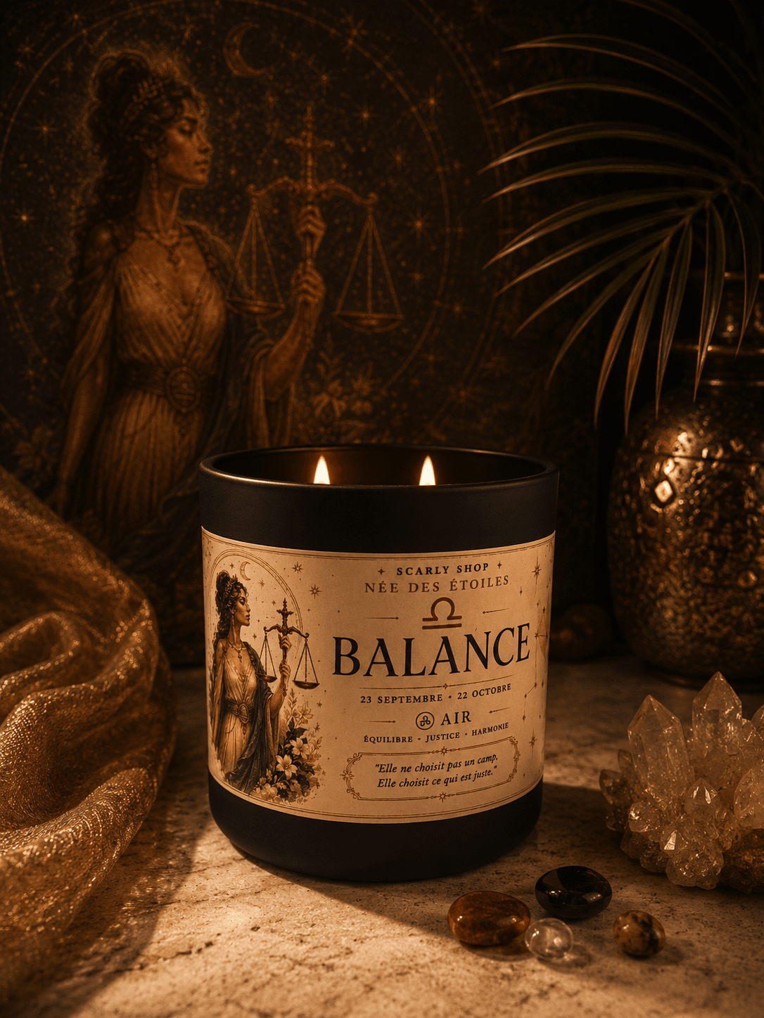 Bougie 60h - Balance - Scarly Shop