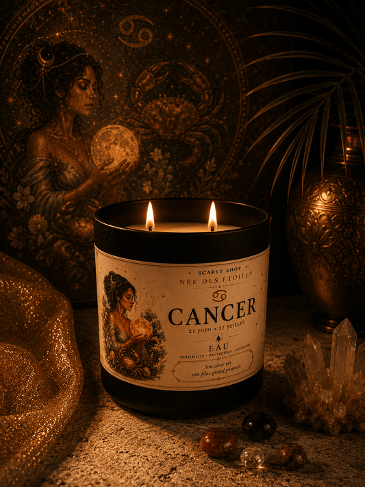Bougie 60h - Cancer - Scarly Shop