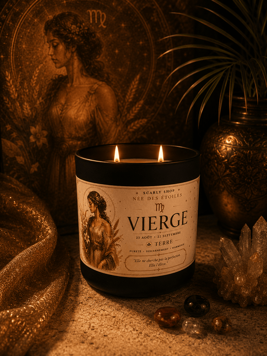Bougie 60h - Vierge - Scarly Shop