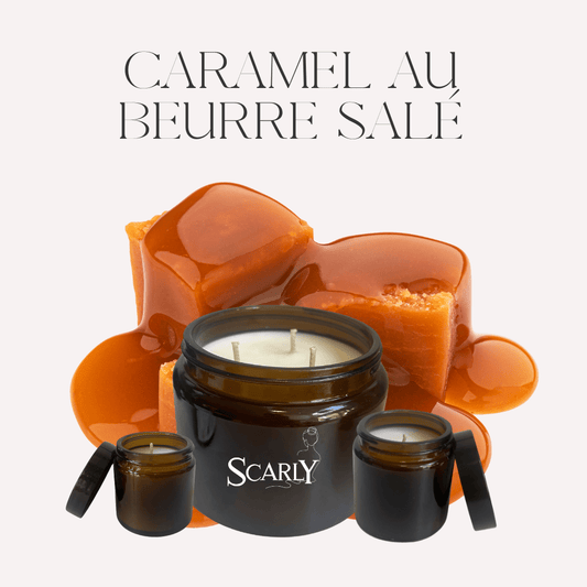 Bougie Caramel beurre salé - Scarly Shop