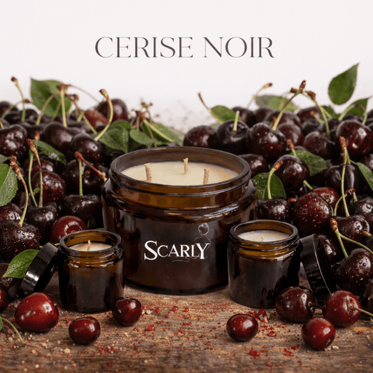 Bougie Cerise Noire - Scarly Shop