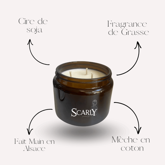 Bougie Cerise Noire - Scarly Shop