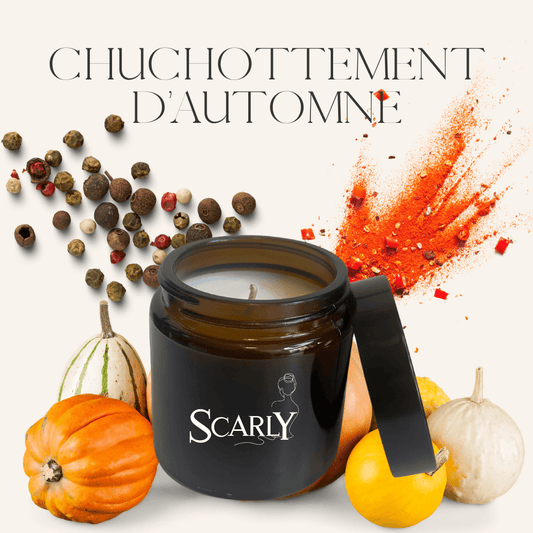 Bougie édition limitée - Chuchotement automnale - Scarly Shop